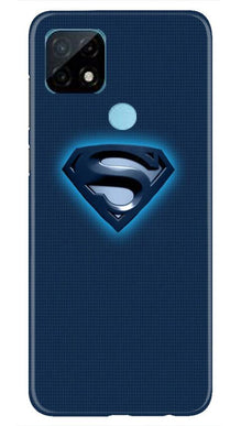 Superman Superhero Mobile Back Case for Realme C12  (Design - 117)