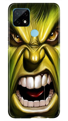 Hulk Superhero Mobile Back Case for Realme C12  (Design - 121)