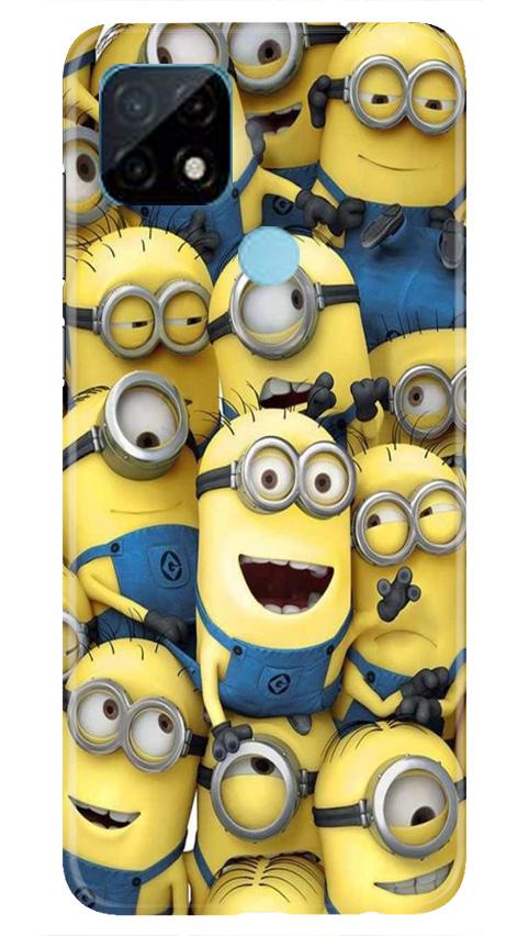 Minions Case for Realme C21  (Design - 127)