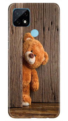 Cute Beer Mobile Back Case for Realme C21  (Design - 129)