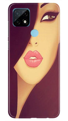 Girlish Mobile Back Case for Realme C21  (Design - 130)