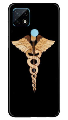 Doctor Logo Mobile Back Case for Realme C21  (Design - 134)