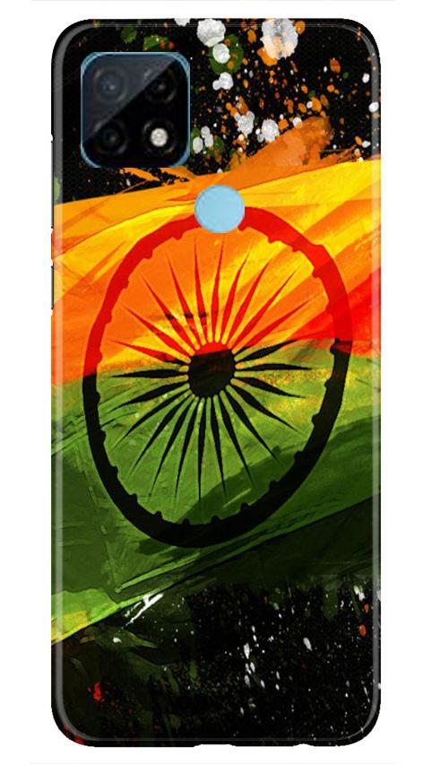 Indian Flag Case for Realme C21(Design - 137)