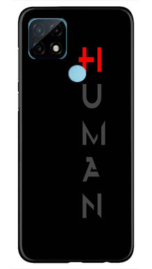 Human Mobile Back Case for Realme C12  (Design - 141)