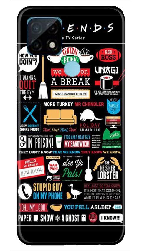 Friends Case for Realme C21  (Design - 145)