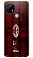 AC Milan Case for Realme C21  (Design - 155)