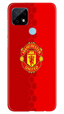 Manchester United Mobile Back Case for Realme C21  (Design - 157)