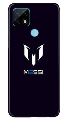 Messi Mobile Back Case for Realme C12  (Design - 158)