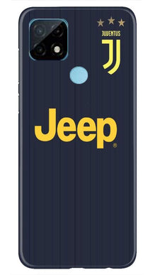 Jeep Juventus Mobile Back Case for Realme C21  (Design - 161)
