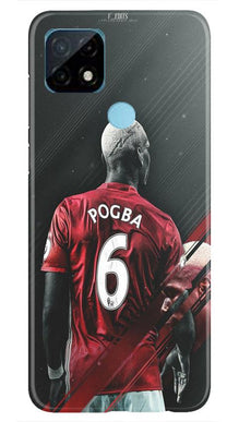 Pogba Mobile Back Case for Realme C12  (Design - 167)