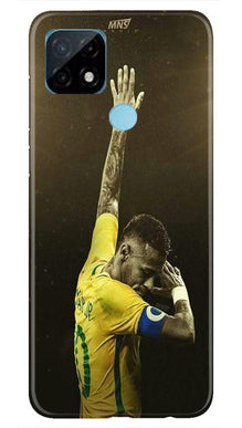 Neymar Jr Mobile Back Case for Realme C21  (Design - 168)