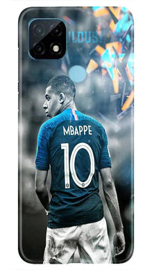 Mbappe Mobile Back Case for Realme C21  (Design - 170)
