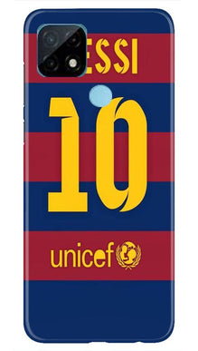 Messi Mobile Back Case for Realme C12  (Design - 172)