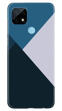 Blue Shades Mobile Back Case for Realme C12 (Design - 188)
