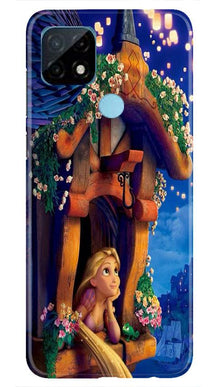 Cute Girl Mobile Back Case for Realme C12 (Design - 198)