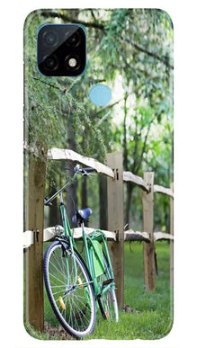 Bicycle Mobile Back Case for Realme C12 (Design - 208)