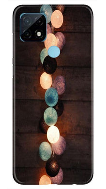 Party Lights Mobile Back Case for Realme C12 (Design - 209)