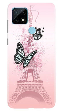 Eiffel Tower Mobile Back Case for Realme C21 (Design - 211)