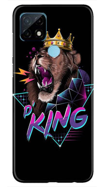 Lion King Mobile Back Case for Realme C12 (Design - 219)