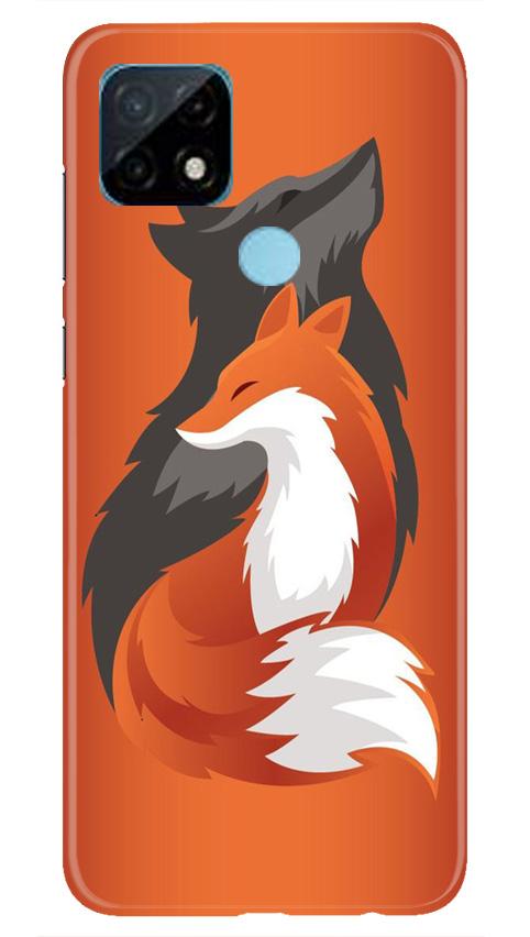 Wolf  Case for Realme C21 (Design No. 224)