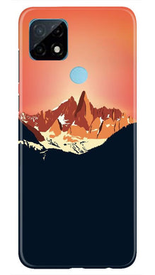 Mountains Mobile Back Case for Realme C21 (Design - 227)
