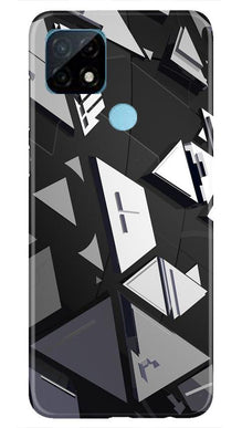 Modern Art Mobile Back Case for Realme C12 (Design - 230)