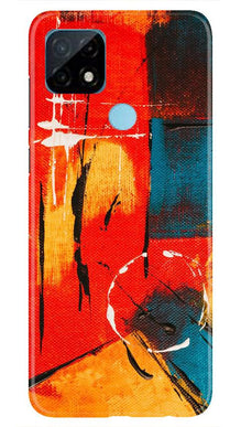 Modern Art Mobile Back Case for Realme C21 (Design - 239)
