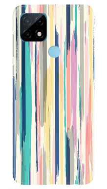 Modern Art Mobile Back Case for Realme C21 (Design - 241)