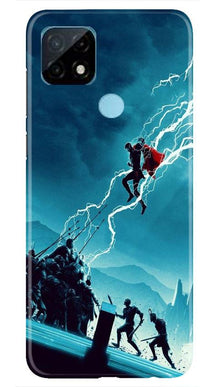 Thor Avengers Mobile Back Case for Realme C12 (Design - 243)