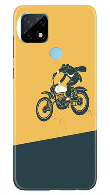 Bike Lovers Mobile Back Case for Realme C12 (Design - 256)