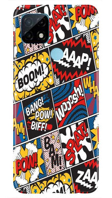 Boom Mobile Back Case for Realme C21 (Design - 302)