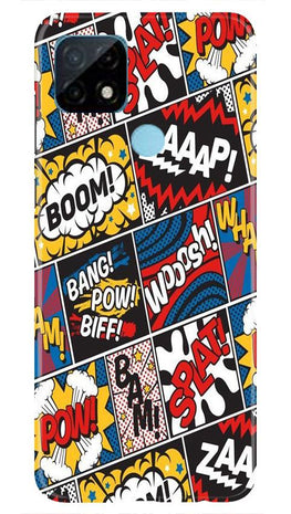 Boom Mobile Back Case for Realme C21 (Design - 302)