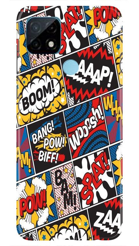 Boom Mobile Back Case for Realme C21 (Design - 302)