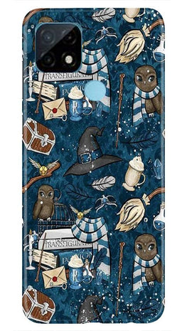 Magic Mobile Back Case for Realme C21 (Design - 313)