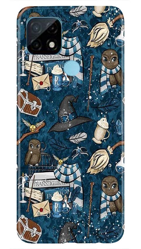 Magic Mobile Back Case for Realme C21 (Design - 313)