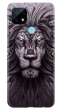 Lion Mobile Back Case for Realme C21 (Design - 315)