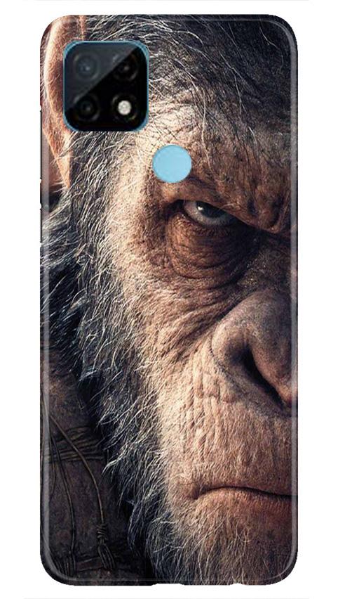 Angry Ape Mobile Back Case for Realme C21 (Design - 316)