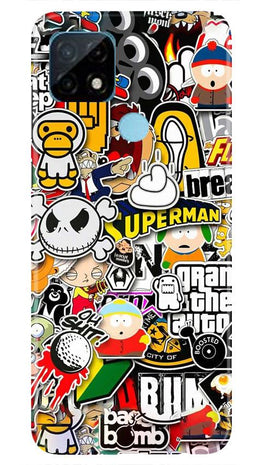 Designer Mobile Back Case for Realme C21 (Design - 320)