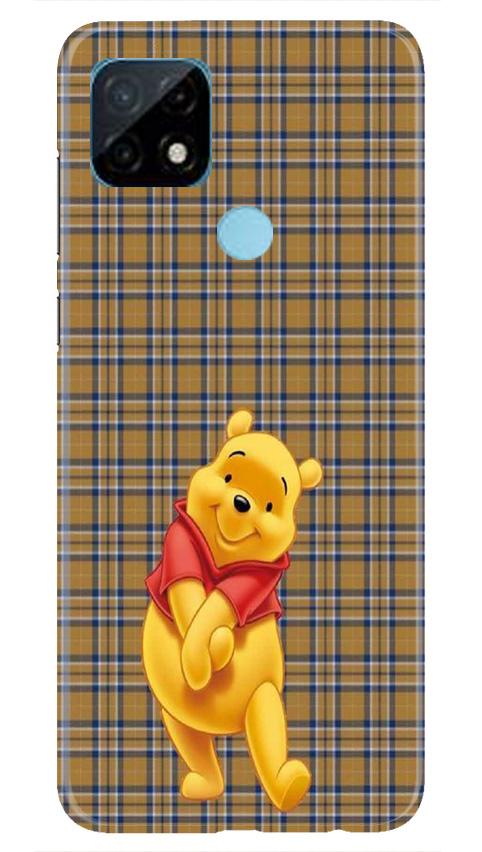 Pooh Mobile Back Case for Realme C21 (Design - 321)