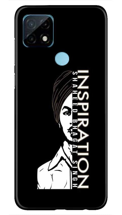 Bhagat Singh Mobile Back Case for Realme C21 (Design - 329)