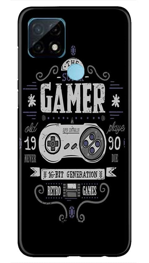 Gamer Mobile Back Case for Realme C21 (Design - 330)