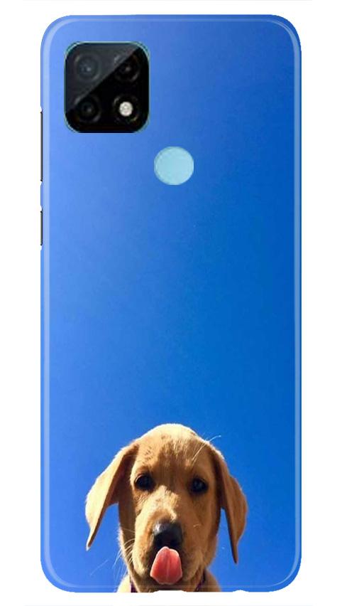 Dog Mobile Back Case for Realme C21 (Design - 332)