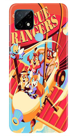 Rescue Rangers Mobile Back Case for Realme C21 (Design - 341)