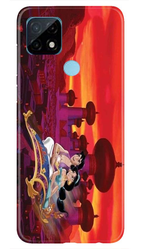 Aladdin Mobile Back Case for Realme C21 (Design - 345)