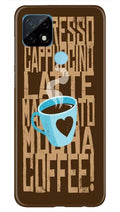 Love Coffee Mobile Back Case for Realme C21 (Design - 351)