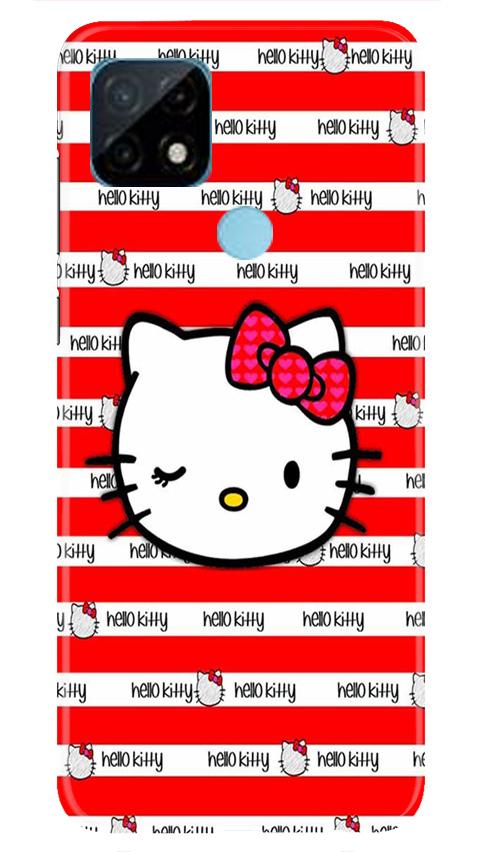 Hello Kitty Mobile Back Case for Realme C21 (Design - 364)
