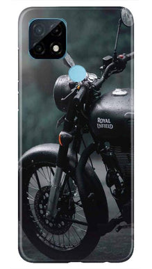 Royal Enfield Mobile Back Case for Realme C21 (Design - 380)
