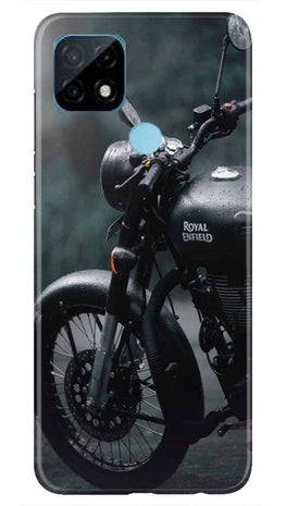 Royal Enfield Mobile Back Case for Realme C21 (Design - 380)