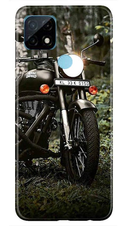 Royal Enfield Mobile Back Case for Realme C21 (Design - 384)