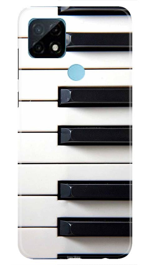 Piano Mobile Back Case for Realme C21 (Design - 387)